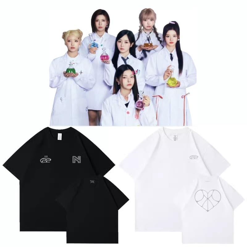 Amazon.co.jp: NMIXX Tシャツ 2024 MIXX Lab グッズ ツアー ファン